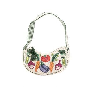 Colorful Beaded Garden Shoulder Bag | Made in India | Cottagecore
